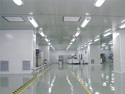 集成电路无尘车间设计装修：送风系统FFU单元及车间施工建设